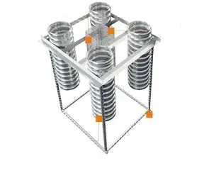 RECOSTAL Sbox Szalunek tracony kosz kotwiący fundamentowy do frezarek