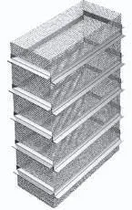 RECOSTAL Sbox Szalunek tracony kosz kotwiący fundamentowy do frezarek