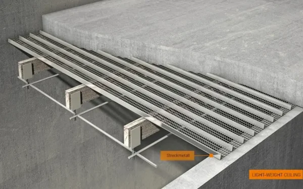 Siatka stalowa do przerw roboczych STRECKMETALL 250cm x 60cm