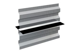 Siatka stalowa trapezowa do przerw roboczych z uszczelnieniem RECOSTAL 1000 F bitum