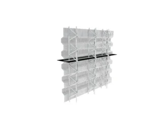 Siatka stalowa trapezowa do przerw roboczych z uszczelnieniem RECOSTAL 2000 GTF bitum