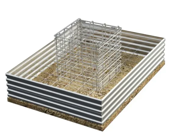 Szalunek tracony do filarów fundamentowych oraz otworów