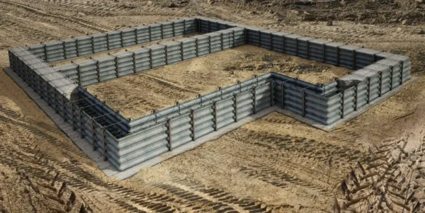 Szalunek tracony do fundamentów Dolnyśląsk (1) Szalunek tracony do fundamentów