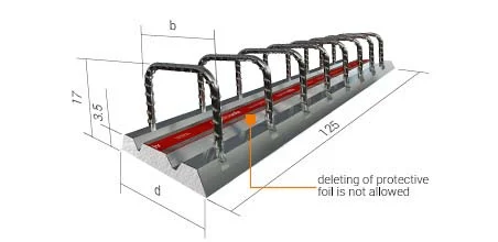 Zbrojenie COMAX RSH activ z Contaflexactiv