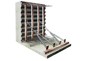 recostal 1000 siatka stalowa trapezowa do przerw roboczych Wrocław Siatka stalowa trapezowa do przerw roboczych RECOSTAL 1000