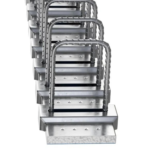 Zbrojenie odginane Listwa kotwiąca RECOSTAL RSV z profilem trapezowym dla naprężeń wzdłużnych