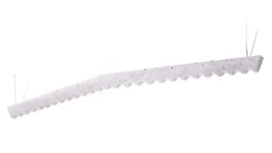 podkład betonowy banan z dwoma drutami