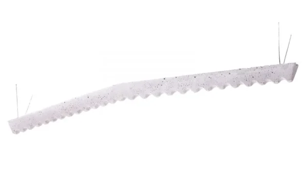 podkład betonowy banan z dwoma drutami