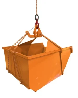 Pojemnik na gruz samowyładowczy hak