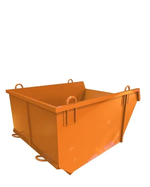 Pojemnik na gruz i materiały sypkie z czterema uchami