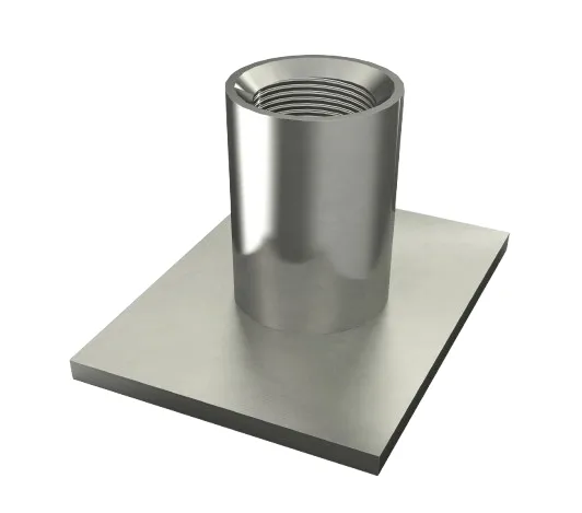 Hak gwintowany płaski