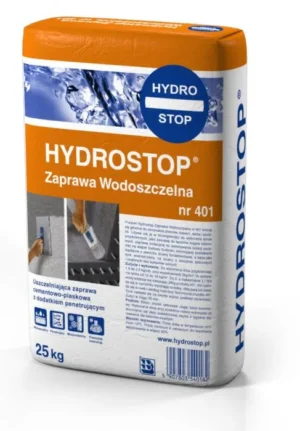 Hydrostop - Zaprawa Wodoszczelna nr 401