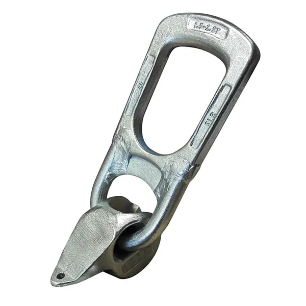 Uchwyt DLU do prefabrykatów betonowych z gniazdem zawiesie kulowe